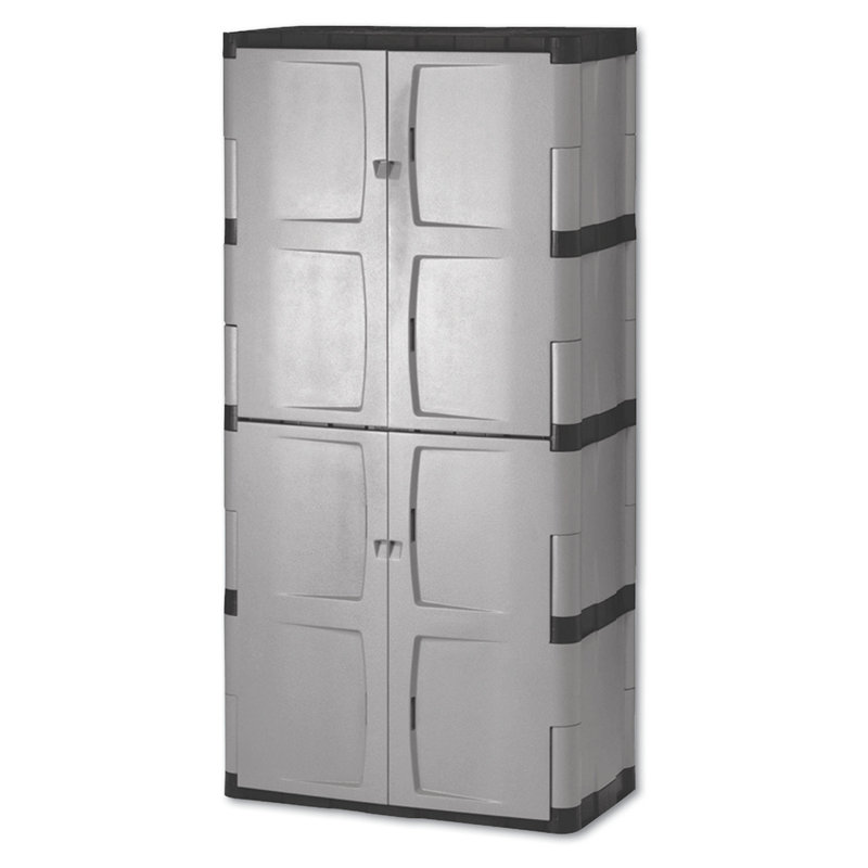 Rubbermaid Armoire à double porte h 72 po x l 36 po x p 18 po et